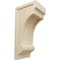 Ekena Millwork 5 1/2"W x 7"D x 14"H Diane Recessed Wood Corbel, Rubberwood CORW06X07X14DIRW - alternate 1
